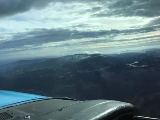 Ausflug zum Brocken mit einer Cessna