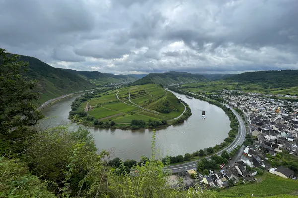 Flug an die Mosel nach Traben-Trarbach