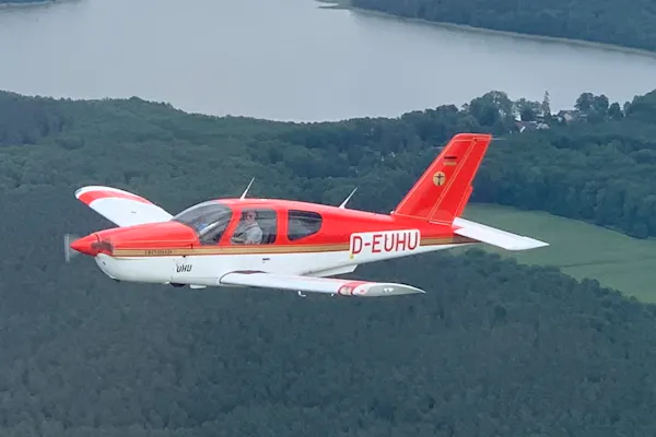 Rundflug über die Müritz