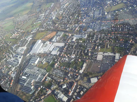 Ihr seht das Ruhrgebiet! - Rundflug über den Pott