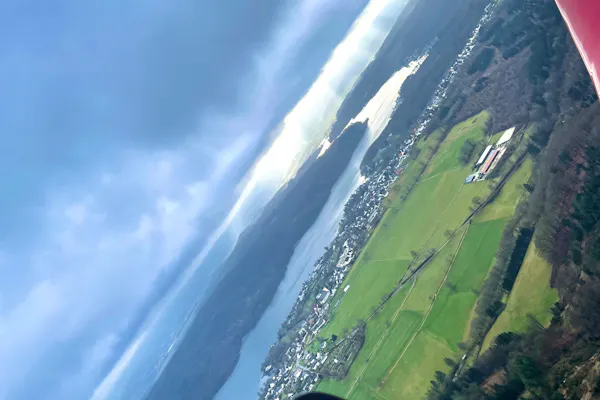 Hermann: Kurzer Flug über Münster