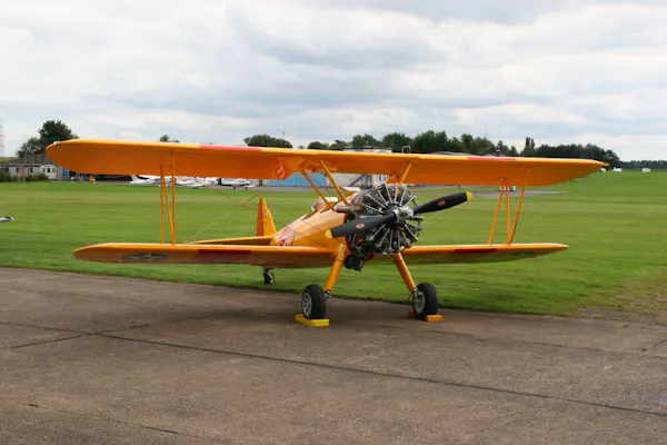 45 min. Doppeldecker Rundflug in einer 450HP Boeing Stearman