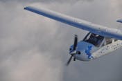 Flug zur Skyline Frankfurt