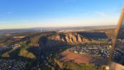 Flug über der Rotenfels, Niederwalddenkmal und die Lorelei