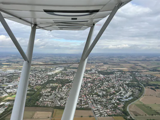 Rundflug über das Ruhrgebiet 