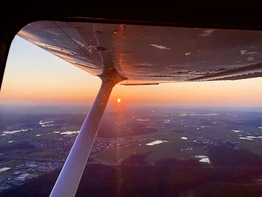 AIRlebe die Nürnberger Region von oben