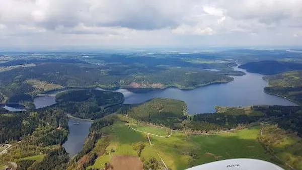 Rundflug über Sachsens schönste Talsperren