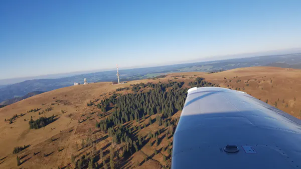 schöner Schwarzwaldrundflug