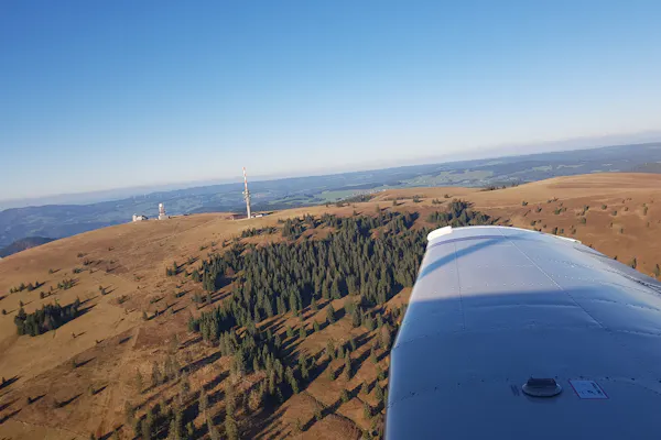 schöner Schwarzwaldrundflug
