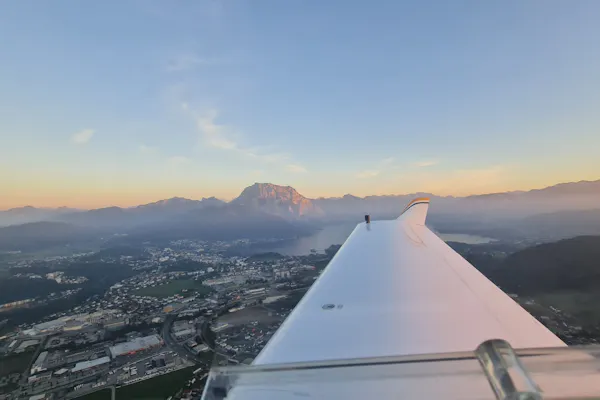 Rundflug von Gmunden