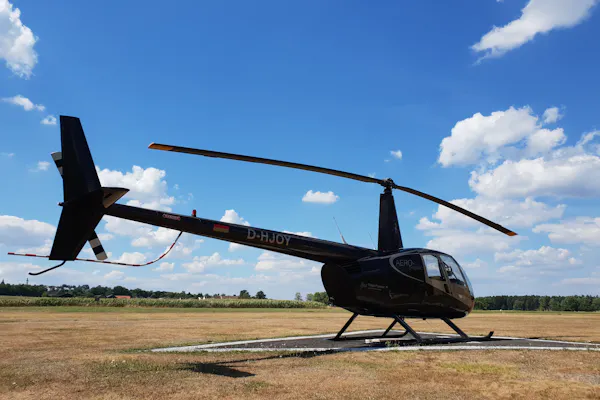 Hubschrauberflug Weiden/Amberg/Burg Trausnitz