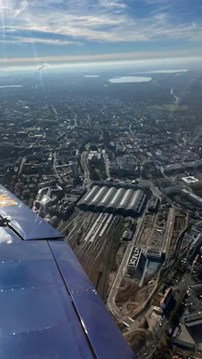 Rundflug Leipzig City Delitzsch Muldestausee Bitterfeld