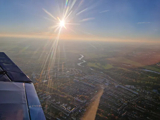 individueller Rundflug um Halle 
