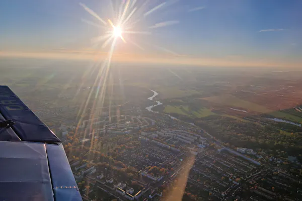 individueller Rundflug um Halle