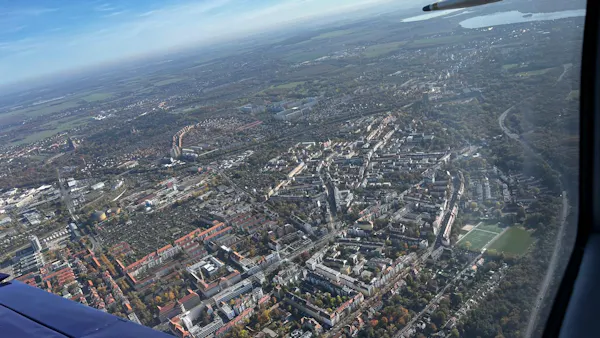 individueller Rundflug um Leipzig