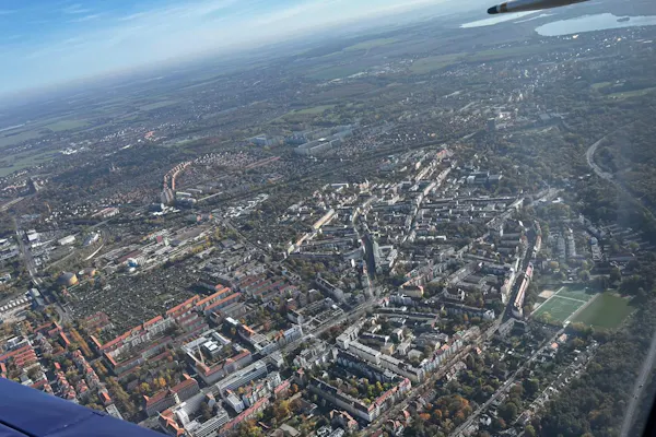 individueller Rundflug um Leipzig