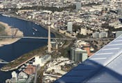 Rundflug über das Ruhrgebiet und Düsseldorf