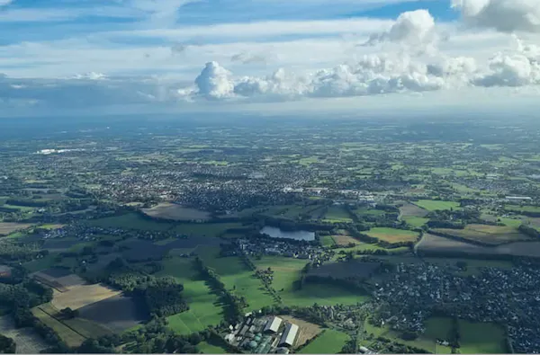 Rundflug über Bad Oeynhausen, Minden & Co.