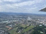 Flugtaufe über Rheinfelden und Basel