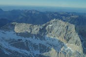 Zugspitze mit Neuschwanstein und Ehrenberg