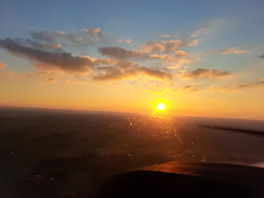 Rundflüg über das Ruhrgebiet oder über das Münsterland 