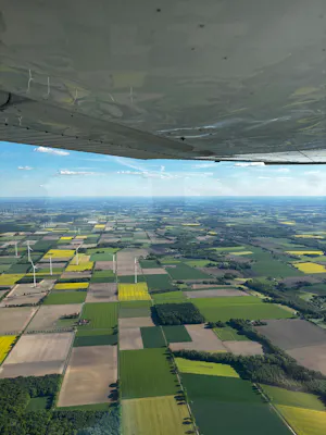 Rundflug ab Ganderkesee über Oldenburg