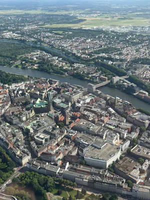 Rundflug über Bremen & Umland