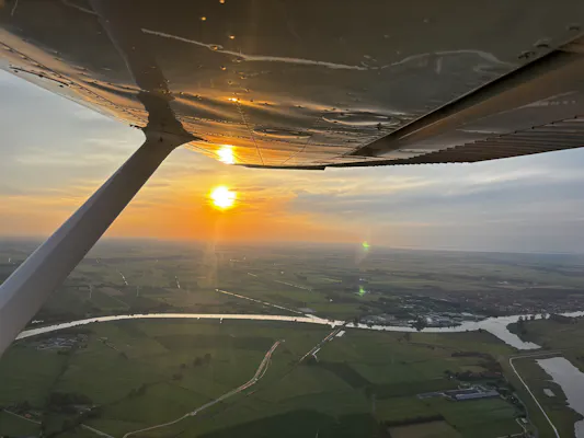 Norddeutschland im Abendlicht – Rundflug zum Träumen