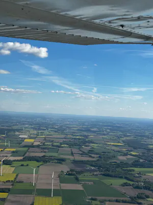 Rundflug über Bremen & Umland