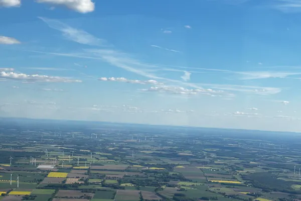 Rundflug über Bremen & Umland