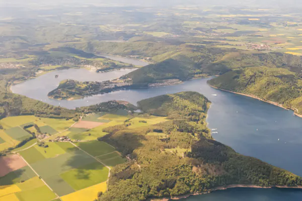 60 min Rundflug über Kassel, Edersee und Hohen Meissner