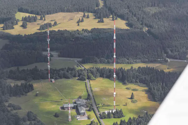 45 min Rundflug über Kassel und Hohen Meissner