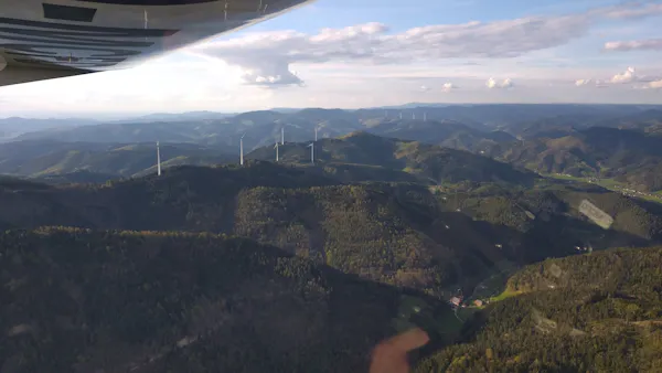 Freiburg-Eutingen Streckenflug
