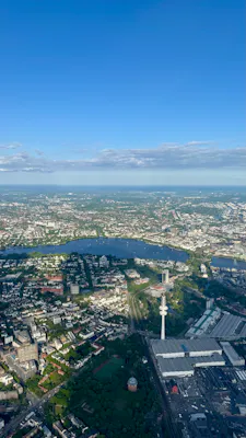 Die schönste Stadt Deutschlands aus der Vogelperspektive