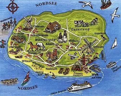 Ausflug von Frankfurt/Egelsbach nach Föhr