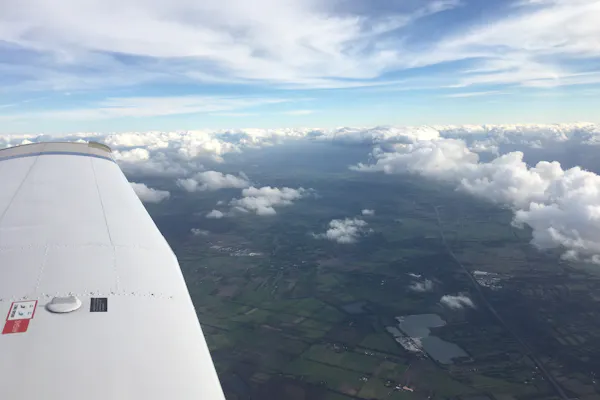 Traumhafter Rundflug über Mainfranken