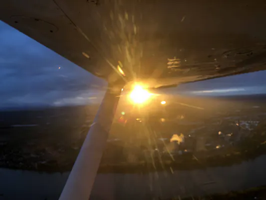 Rundflug über Köln und Bonn