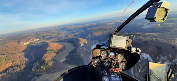 Hubschrauberrundflug Donautal