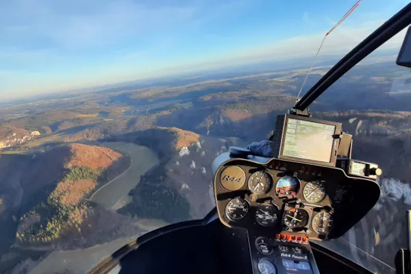 Hubschrauberrundflug Donautal