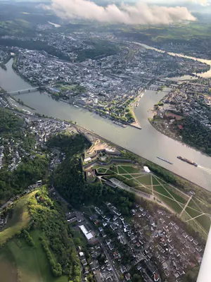 Rundflug über die Eifel