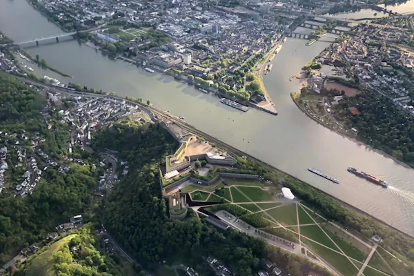 Rundflug über die Eifel