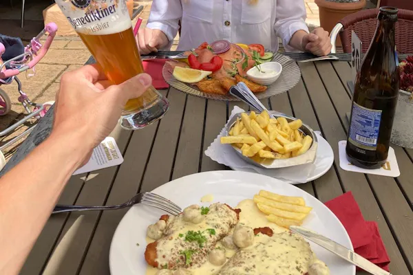 Fliegendes Schnitzel