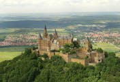 Rundflug über Burg Teck - Burg Hohenneuffen - Burg Hohenzollern