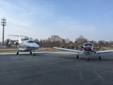 Flug nach Mönchengladbach mit Weiterflug nach Friedrichshafen zur AERO