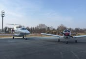 Heimflug von Frankfurt nach Wilhelmshaven