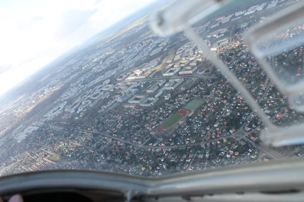Rundflug über Berlin und Brandenburg